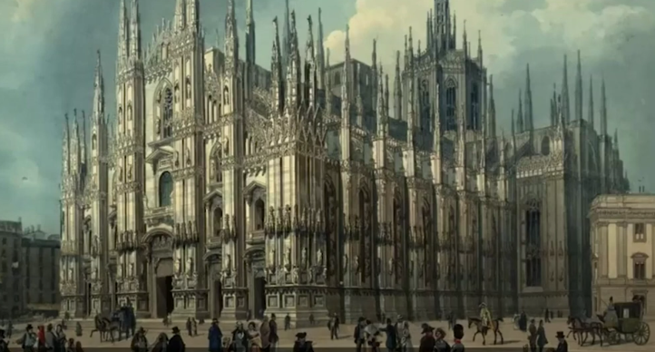 Der Dom zu Mailand -ein Kind von Notre-Dame de Paris